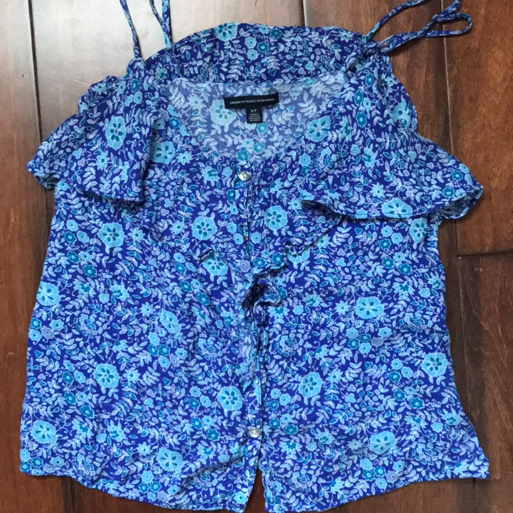 Button up tank top